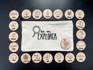 Be an Explorer Scavenger Hunt Set