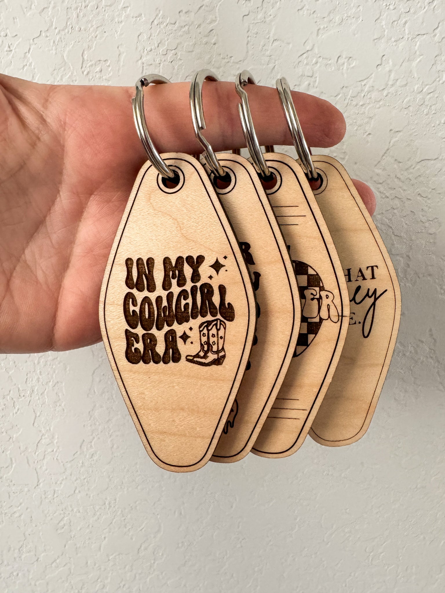 Laser Engraved Keychains