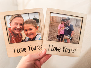 “I Love You” Engraved Picture Frame